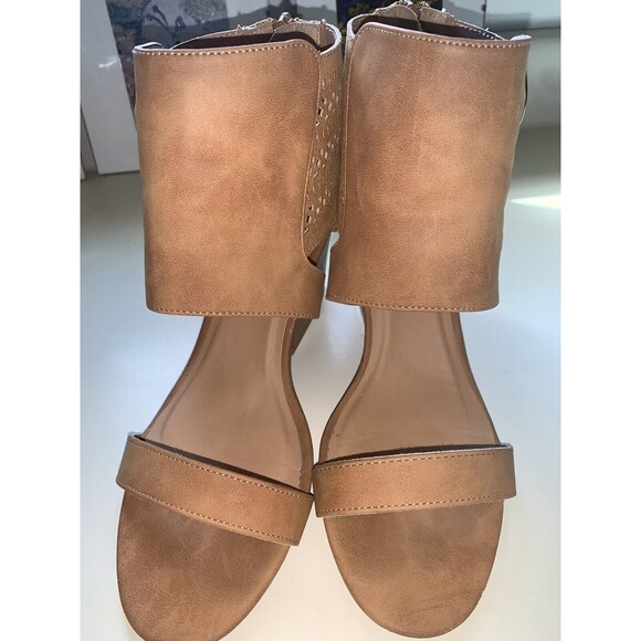 Qupid Womens Open Toe Sandals Heels Size 8.5 - Picture 6 of 12